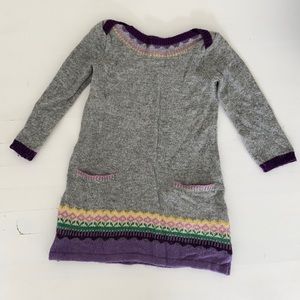 Mini Biden Sweater Dress, 12-18 mo